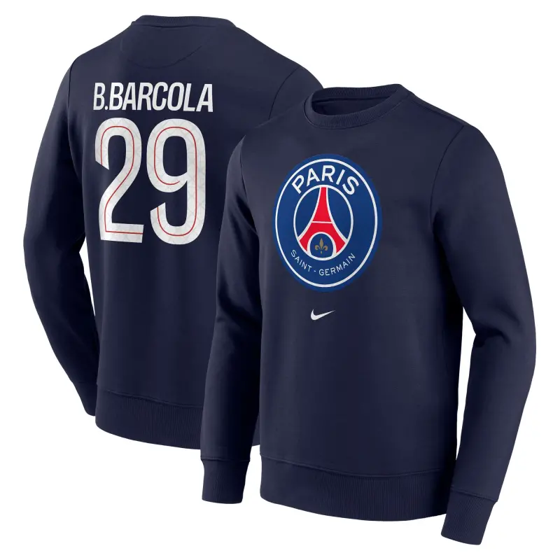 psg-nike-barcola-29-graphic-crew-sweatshirt-navy-mens-203293378-29 Collection | PSG Fanshop