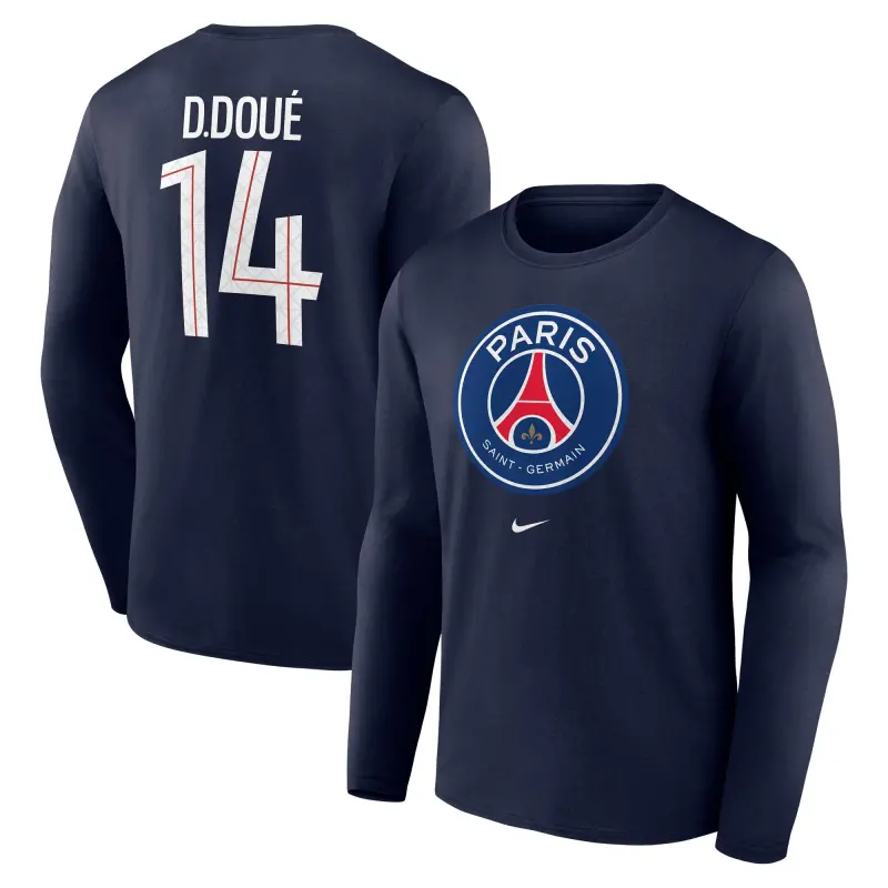psg-nike-d-dou-14-graphic-long-sleeve-t-shirt-navy-mens-203293361-14 Collection | PSG Fanshop