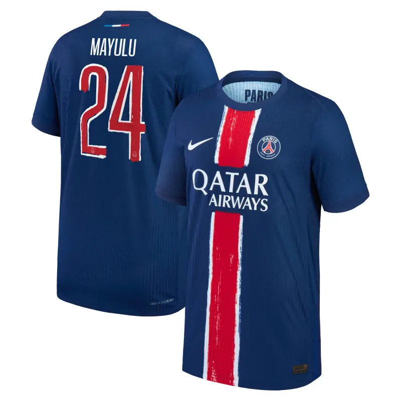 psg-nike-dri-fit-adv-home-match-shirt-2024-25-kids-with-cup-printing-mayulu-24-202155454-mayulu-24 Collection | PSG Fanshop
