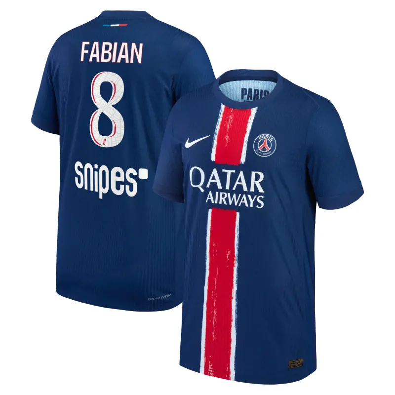 psg-nike-dri-fit-adv-home-match-shirt-2024-25-kids-with-fabian-8-printing-201610859-08 Collection | PSG Fanshop