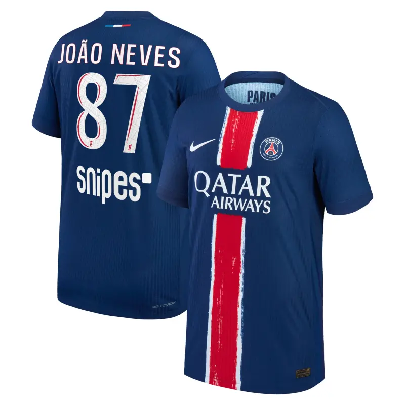 psg-nike-dri-fit-adv-home-match-shirt-2024-25-kids-with-joo-neves-87-printing-202103832-87 Collection | PSG Fanshop
