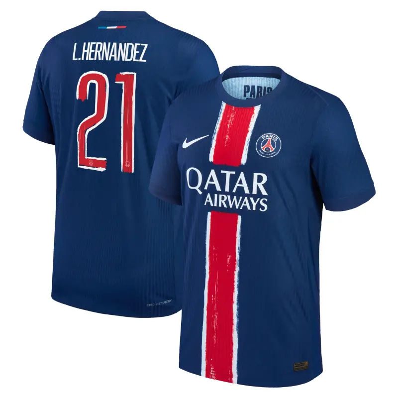 psg-nike-dri-fit-adv-home-match-shirt-2024-25-with-cup-printing-l-hernandez-21-201624891-21 Collection | PSG Fanshop