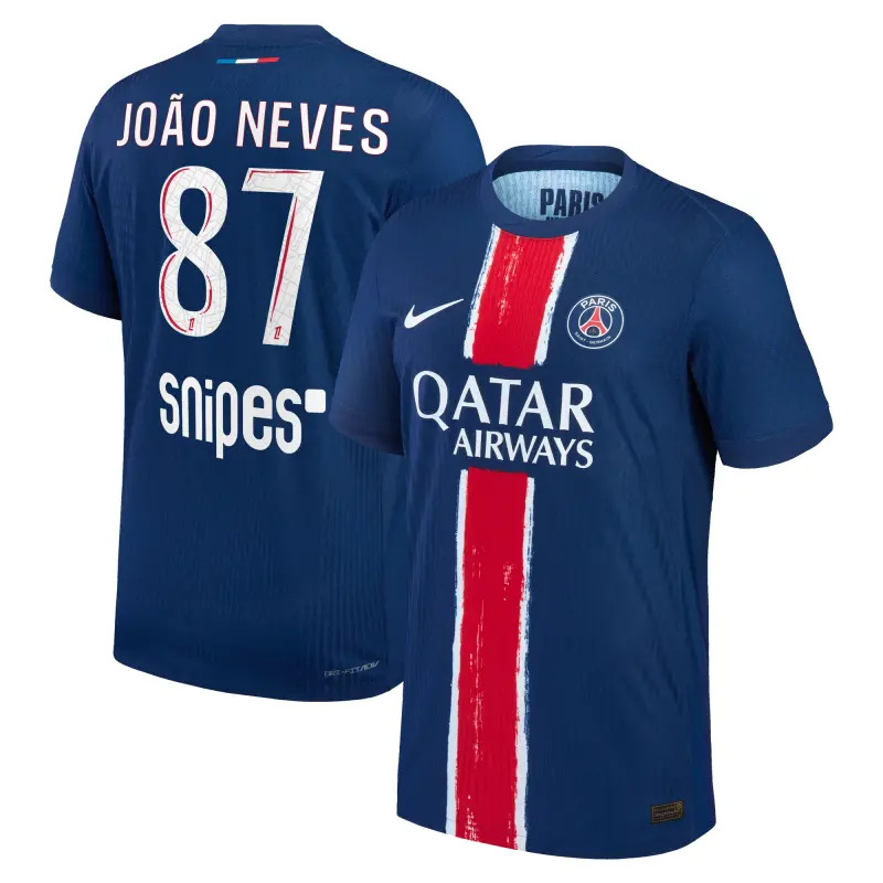psg-nike-dri-fit-adv-home-match-shirt-2024-25-with-joo-neves-87-printing-202103833-87 Collection | PSG Fanshop