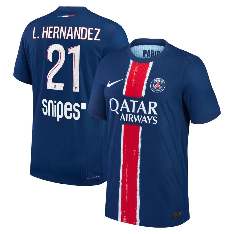 psg-nike-dri-fit-adv-home-match-shirt-2024-25-with-l-hernandez-21-printing-201610911-21 Collection | PSG Fanshop
