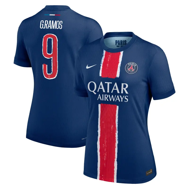 psg-nike-dri-fit-adv-home-match-shirt-2024-25-womens-with-cup-printing-g-ramos-9-201624856-09 Collection | PSG Fanshop