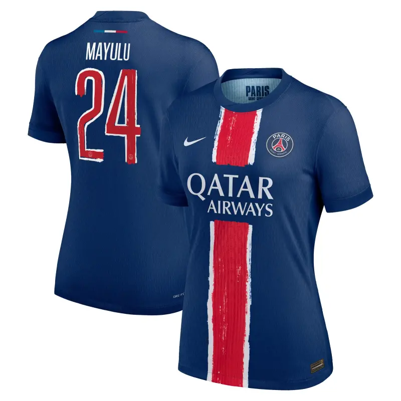 psg-nike-dri-fit-adv-home-match-shirt-2024-25-womens-with-cup-printing-mayulu-24-202155474-mayulu-24 Collection | PSG Fanshop