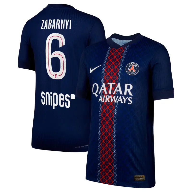 psg-nike-dri-fit-adv-home-match-shirt-2025-26-kids-with-cup-printing-zabarnyi-6-203391271-06 Collection | PSG Fanshop