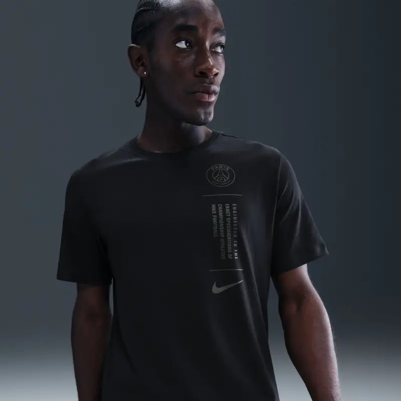 psg-nike-football-t-shirt-black-203002956 Collection | PSG Fanshop