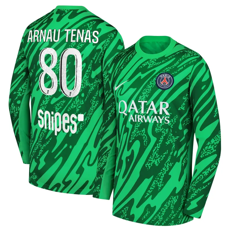 psg-nike-goalkeeper-stadium-shirt-2024-25-kids-with-arnau-tenas-80-printing-201613861-80 Collection | PSG Fanshop