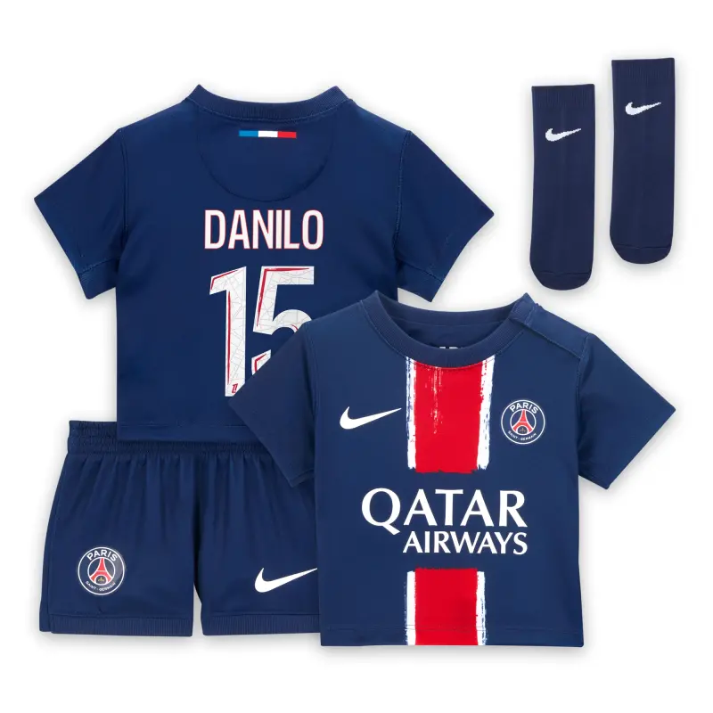 psg-nike-home-mini-kit-2024-25-infants-with-danilo-15-printing-201613694-15 Collection | PSG Fanshop