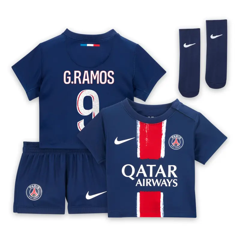 psg-nike-home-mini-kit-2024-25-infants-with-g-ramos-9-printing-201613701-09 Collection | PSG Fanshop