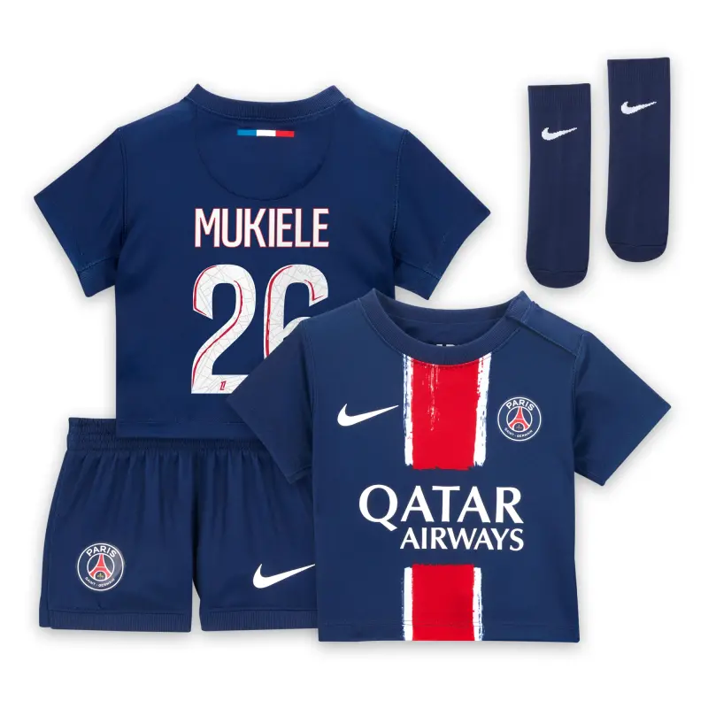 psg-nike-home-mini-kit-2024-25-infants-with-mukiele-26-printing-201613681-26 Collection | PSG Fanshop