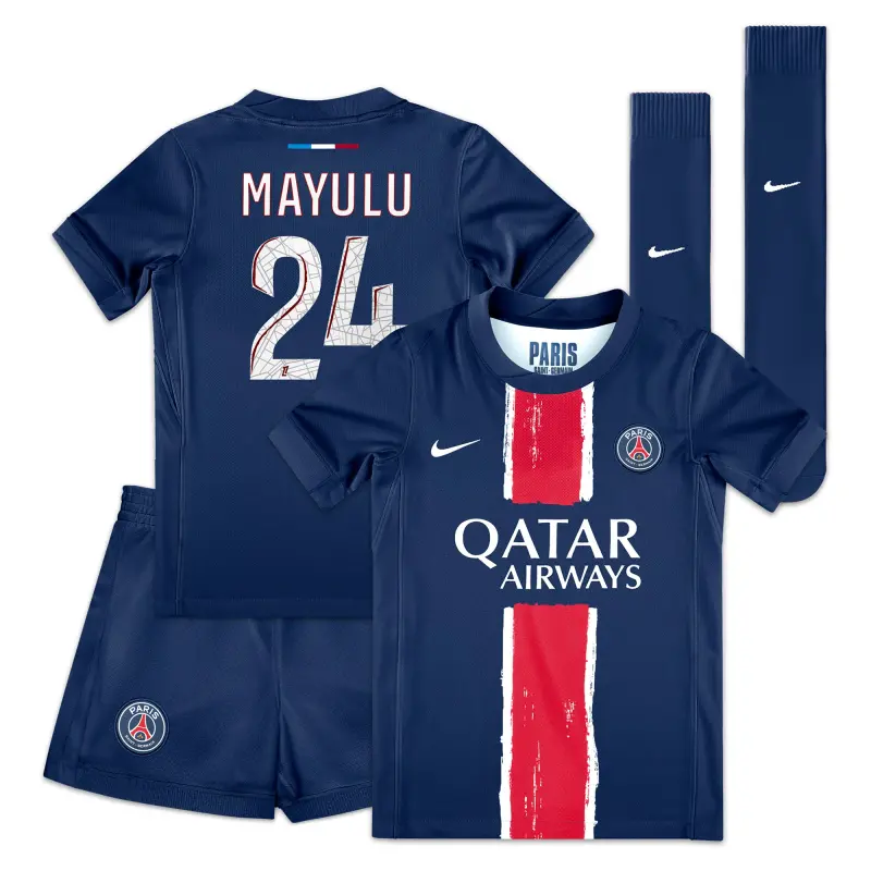 psg-nike-home-mini-kit-2024-25-little-kids-with-mayulu-24-printing-202135468-mayulu-24 Collection | PSG Fanshop