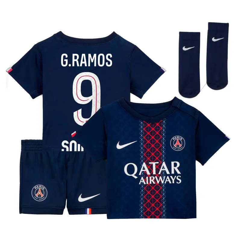 psg-nike-home-mini-kit-2025-26-infants-with-g-ramos-9-printing-203060769-09 Collection | PSG Fanshop