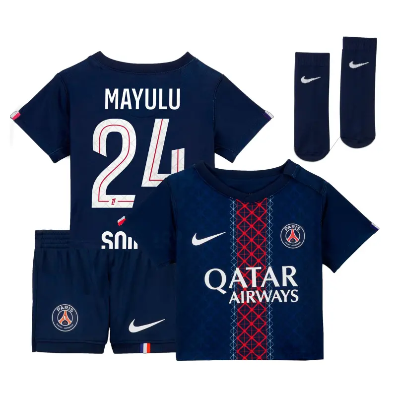 psg-nike-home-mini-kit-2025-26-infants-with-mayulu-24-printing-203060763-mayulu-24 Collection | PSG Fanshop