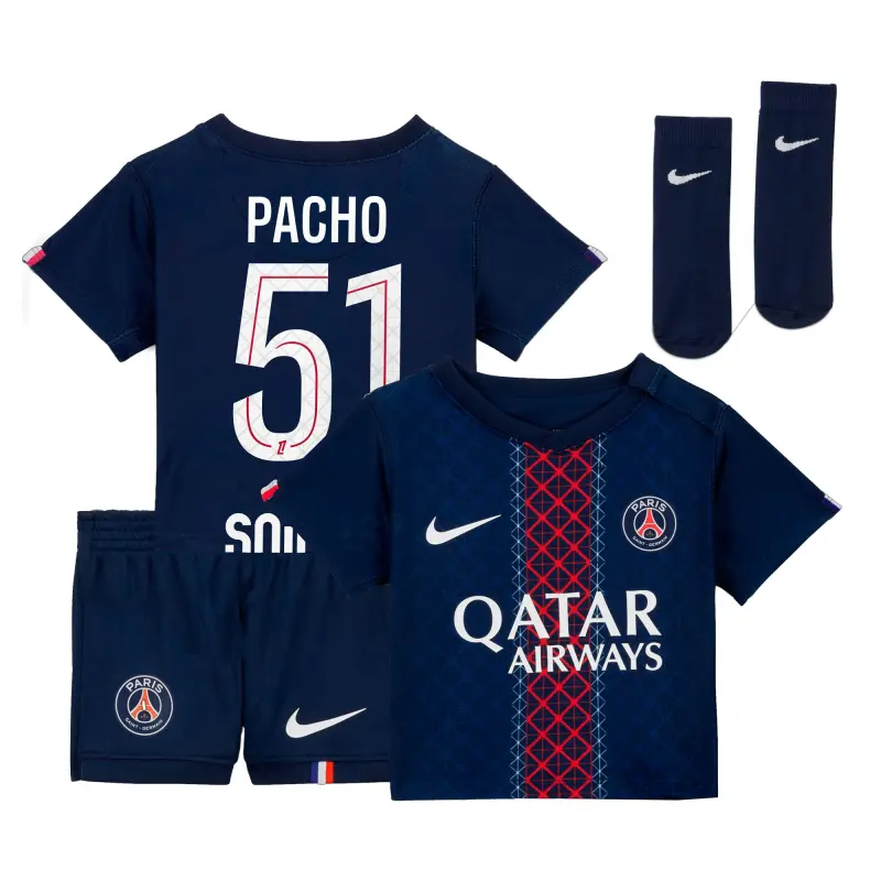 psg-nike-home-mini-kit-2025-26-infants-with-pacho-51-printing-203060718-51 Collection | PSG Fanshop