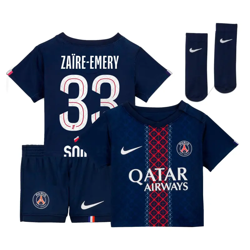 psg-nike-home-mini-kit-2025-26-infants-with-zare-emery-33-printing-203060706-33 Collection | PSG Fanshop
