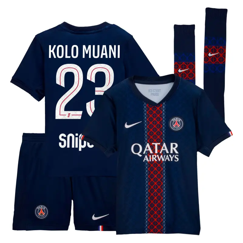 psg-nike-home-mini-kit-2025-26-little-kids-with-kolo-muani-23-printing-203060674-23 Collection | PSG Fanshop