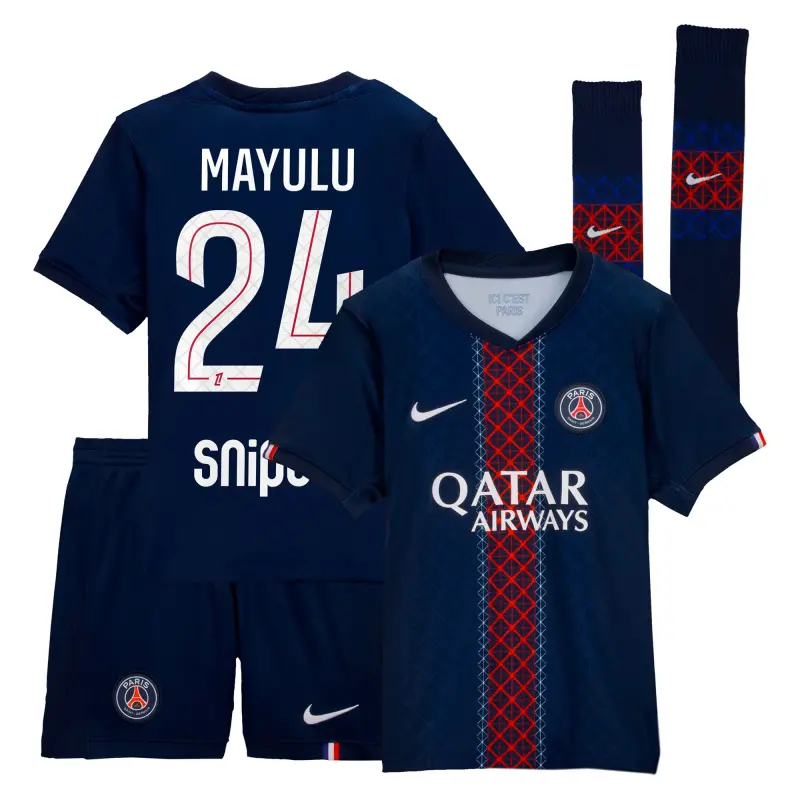 psg-nike-home-mini-kit-2025-26-little-kids-with-mayulu-24-printing-203060655-mayulu-24 Collection | PSG Fanshop