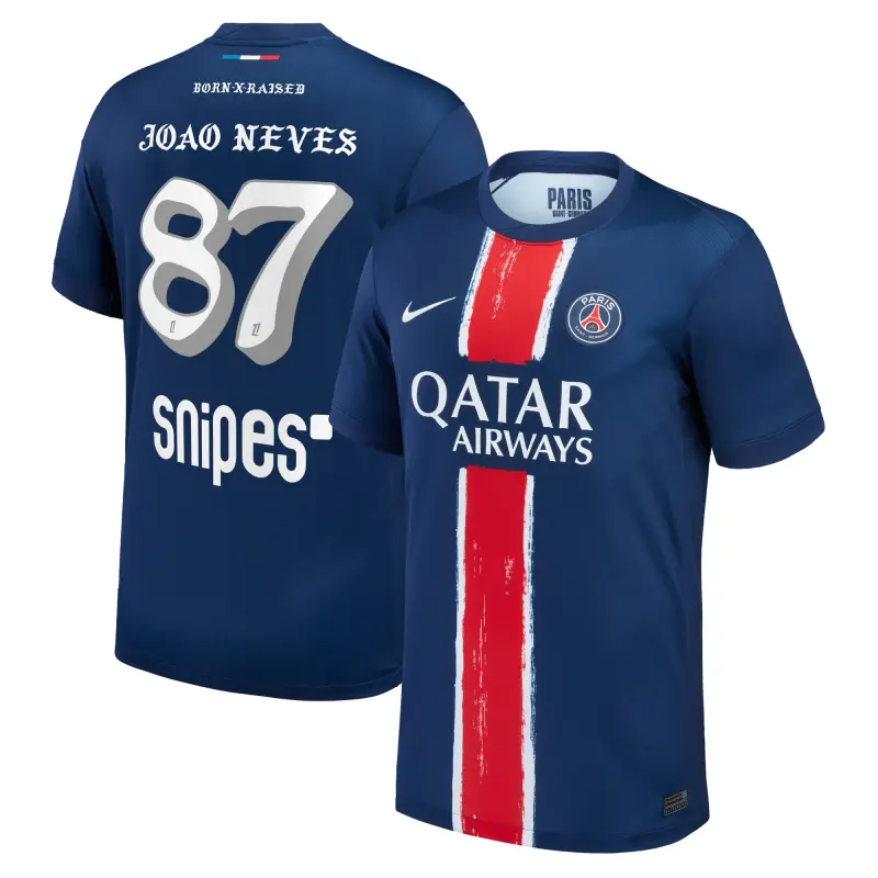 psg-nike-home-stadium-shirt-2024-25-with-joo-neves-87-born-x-raised-printing-202982079-87 Collection | PSG Fanshop