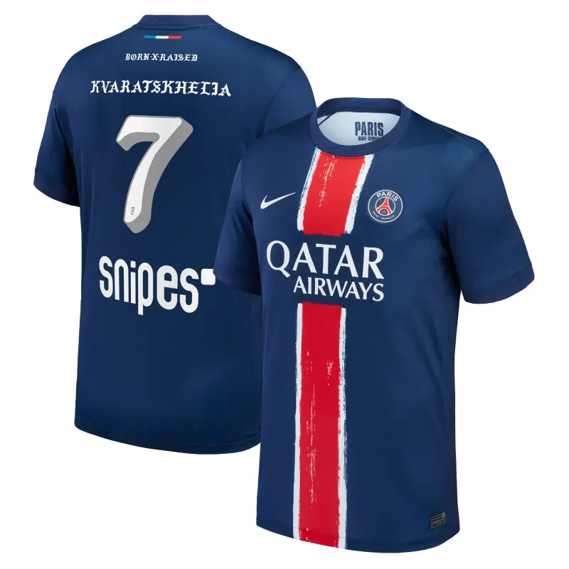 psg-nike-home-stadium-shirt-2024-25-with-kvaratskhelia-7-born-x-raised-printing-202982080-07 Collection | PSG Fanshop