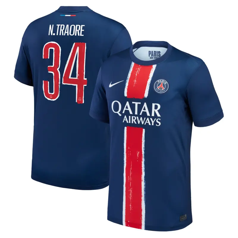 psg-nike-home-stadium-shirt-2024-25-with-n-traor-34-printing-202850306-34 Collection | PSG Fanshop