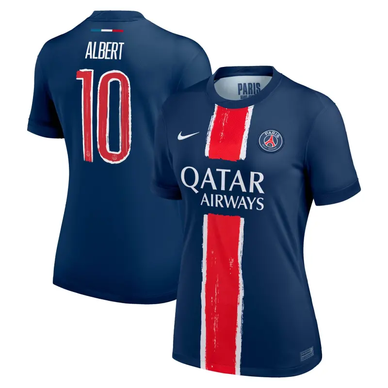 psg-nike-home-stadium-shirt-2024-25-womens-with-albert-10-printing-201614099-10 Collection | PSG Fanshop