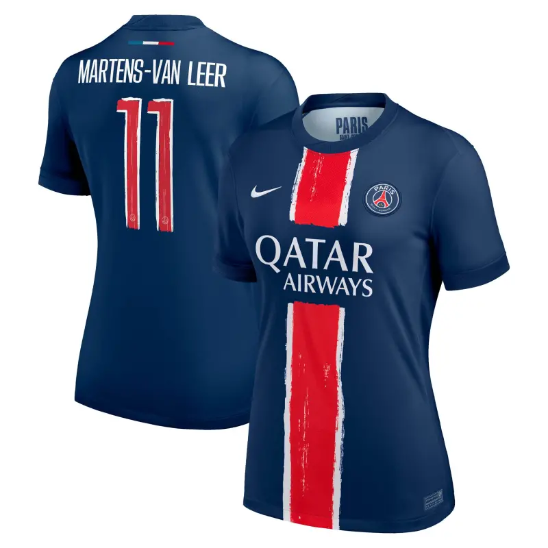psg-nike-home-stadium-shirt-2024-25-womens-with-martens-van-leer-11-printing-201614093-11 Collection | PSG Fanshop