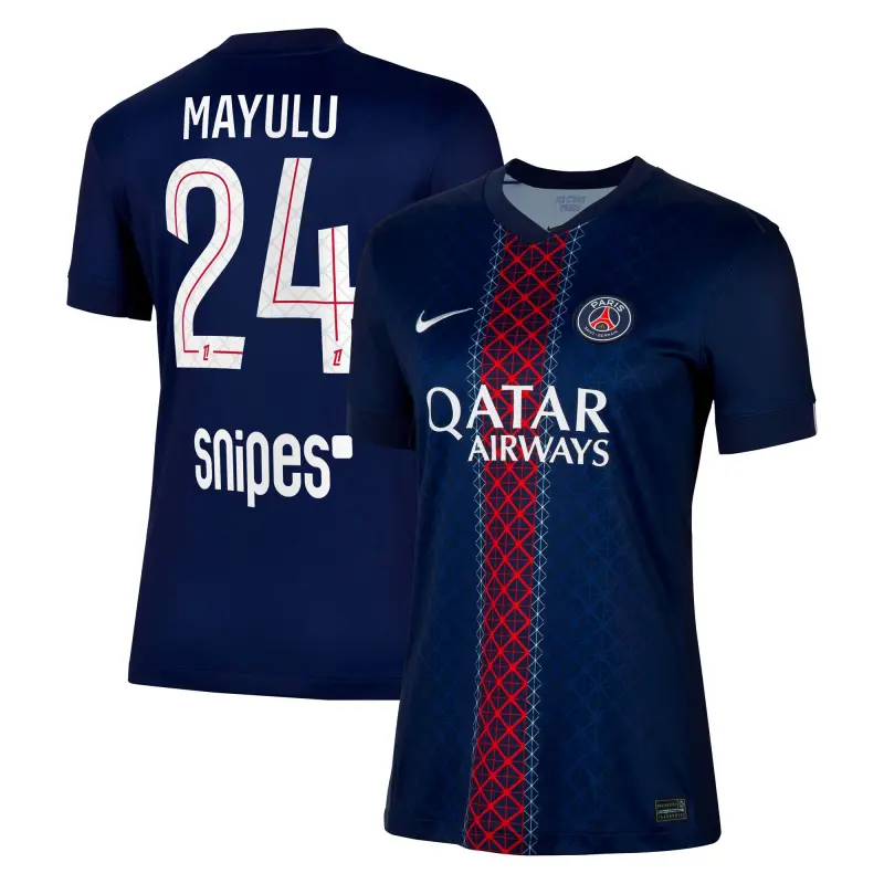 psg-nike-home-stadium-shirt-2025-26-womens-with-mayulu-24-printing-203060660-mayulu-24 Collection | PSG Fanshop