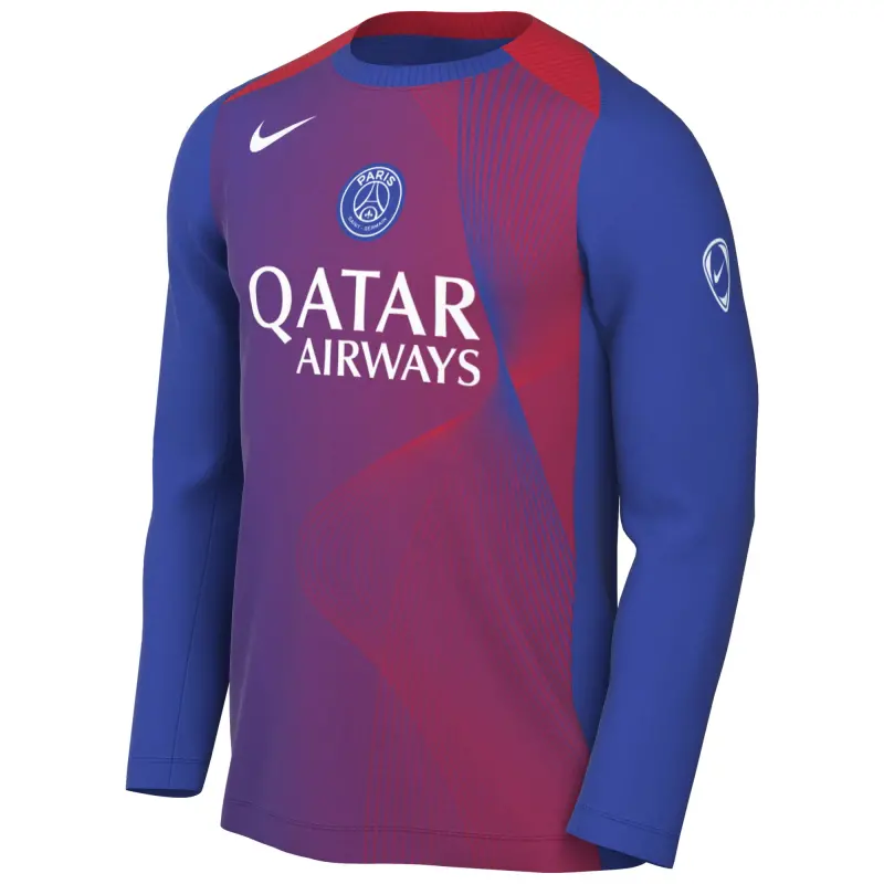 psg-nike-long-sleeve-pre-match-top-royal-202664153 Collection | PSG Fanshop