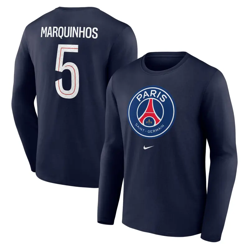 psg-nike-marquinhos-5-graphic-long-sleeve-t-shirt-navy-mens-203293389-05 Collection | PSG Fanshop psg-nike-marquinhos-5-graphic-long-sleeve-t-shirt-navy-mens-203293389-05 Collection | PSG Fanshop