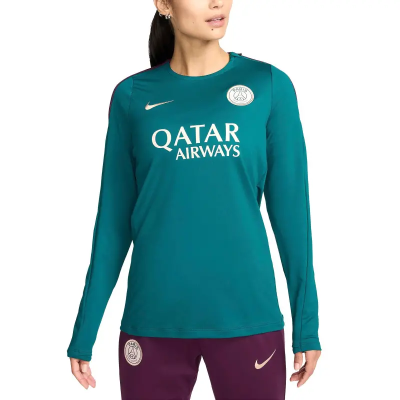 psg-nike-strike-crew-top-teal-womens-200827685 Collection | PSG Fanshop