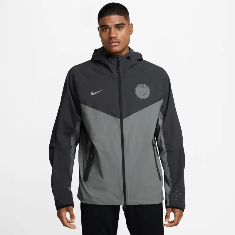 psg-nike-tech-woven-jacket-anthracite-202664145 Collection | PSG Fanshop