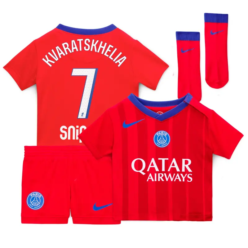 psg-nike-third-stadium-mini-kit-2025-26-infants-with-kvaratskhelia-7-printing-203066301-07 Collection | PSG Fanshop