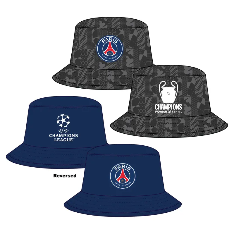 psg-ucl-champions-2025-reversible-bucket-hat-203176572 Collection | PSG Fanshop