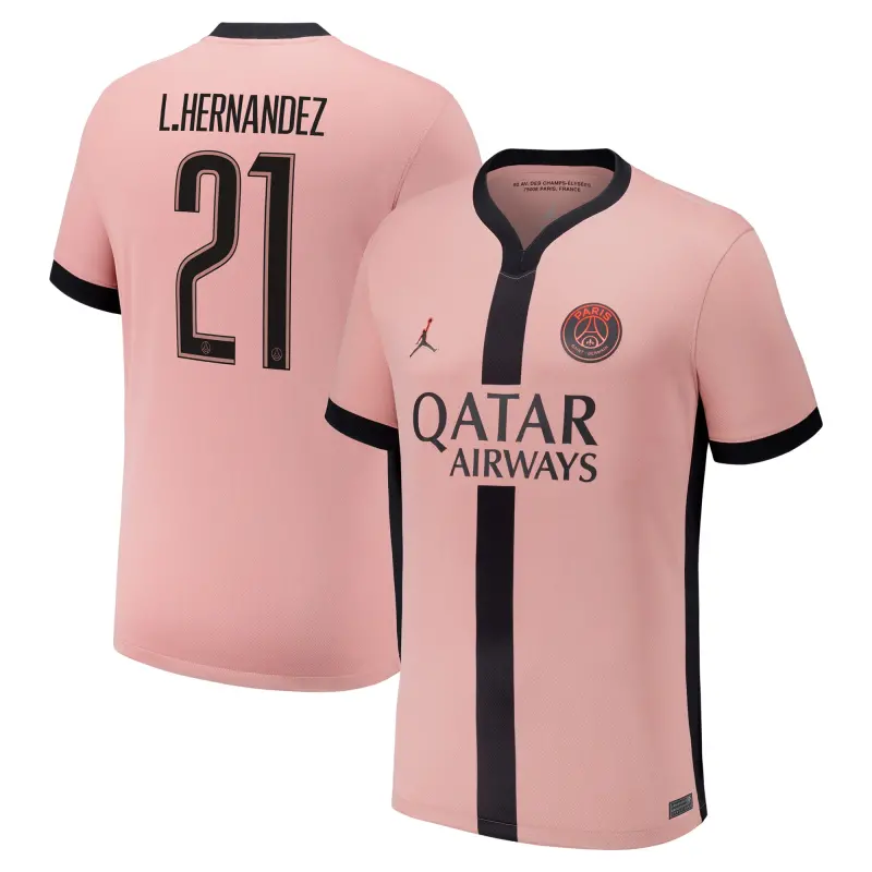 psg-x-jordan-third-stadium-shirt-2024-25-with-cup-printing-l-hernandez-21-202226230-21 Collection | PSG Fanshop